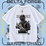 Anonymous Clothes DELTA Mobile Short-Sleeved t-Shirt 2026 New Style Boy Pure Cotton DELTA FORCE Top 