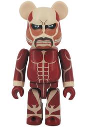 【BE@RBRICK】27代・HORROR・進擊的巨人・進撃の巨人・Bearbrick・庫柏力克熊・Medicom