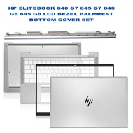 H/P ELITEBOOK 840 G7 845 G7 840 G8 845 G8 LCD BEZEL PALMREST BOTTOM COVER SET