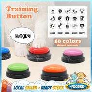 POODEE Pet Recordable Button Voice Box Training Talking Button For Dogs Cats Communication Toy