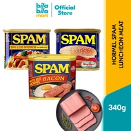 (NON-HALAL) SPAM Luncheon Meat (Classic, 20% Less Sodium, with Real Bacon) 340g 午餐肉