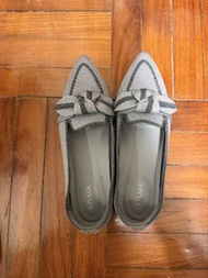 半價‼️  斷捨離 36 VIVAIA loafer Michelle 2.0 sam edelman cole haan korner bmajor 尖頭蝴蝶結樂福鞋 grey 以物易物 交換