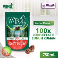 Mix Variant WIPOL Karbol  Eucalyptus Lemon Pine Tree Lemon Grass 750 ml / WIPOL Floor Disinfectant / Wipol Floor Cleaner