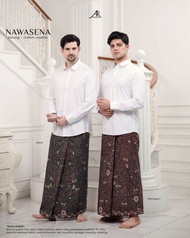 SARUNG NAWASENA ARRAFI SARUNG MOTIF BATIK MUSLIM DEWASA TERBARU LEBARAN 2026