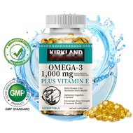 K-I-R-K Omega-3 Fish Oil Softgels – Supporting Cardiovascular Health and Protecting Eyes