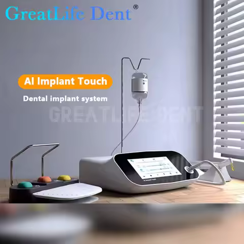 GreatLife Dent Surgical Implant Motor Machine Foot Pedals Dental AI Implant System HD Touch Screen D