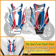 M1000R 2023 Motorsport Motorcycle Fuel Tank Decal 3D Gel Protection Sticker for BMW M1000R 2023 S100