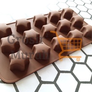 Silicone Mold W. Star Chocolate