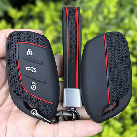keychain for MG GT 2026 ZS ZX HS GT MG5 VE MG6 Silicone Car remote Key Case Cover fob key shell hold