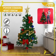 One-c208 Christmas Tree Size 120CM 4 Feet Plastic Material Home Decoration / Christmas Tree 4Feet De