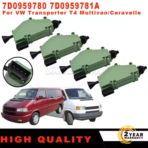 1/2/4Pcs New Central Locking Motor Actuators 4Pins 7D0959780 7D0959781A For VW Transporter T4 Multiv