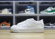 [Hot selling] Nike Blazer Mid "1977 Vintage Low" White/Gray/B loss powder "Classic Pioneer Mid Top V