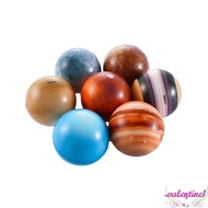 VALENTINE1 Moon Star Ball Elastic for Children Bouncy Ball Solar System Stress Relief Ball Toy Earth