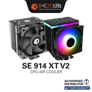 ID-COOLING SE 914 XT BASIC, ARGB V2 CPU Air Cooler in 2 Color Options
