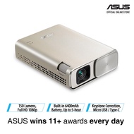 ASUS ZenBeam Go E1Z USB Pocket Projector, 150 Lumens, 6400mAh Battery , Type-C