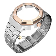 Mod ชุด GEN4 GA2100กรอบโลหะสำหรับ G Shock Casio การปรับเปลี่ยน5th 4th Generation ยาง & นาฬิกาสายคล้อ