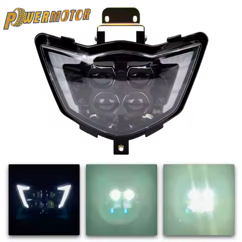 Motocross Head Light Accessories For Yamaha BSE Kayo WR YZ 250F 450 TT125 T2 Z4 MX Enduro Dirt Bike 