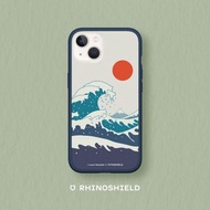 Mod NX邊框背蓋手機殼∣ilovedoodle/貓咪海浪 for iPhone
