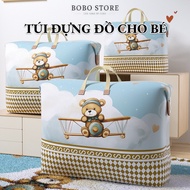 (GIVEAWAY) Pillow and blanket bag for children going to school, soft and convenient non-woven fabric