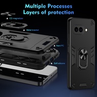 Casing for Google Pixel 10a 5G Pixel10a GE1GQ GV0BP G4H7L Phone Case Car Magnetic Ring Holder Bracke