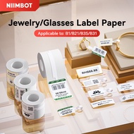 Niimbot B21/B1/B3S/B31 Jewelry Label Sticker Paper Glasses Price Paper Thermal