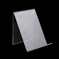 1 Chiếc Acrylic Giá Sách Trong Suốt Để Bàn Tạp Chí Giá Đỡ Dọc Gờ Bàn Kệ Người Tổ Chức Sách Nhựa Màn