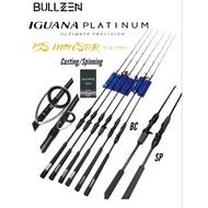 BULLZEN BRUTAL MONSTER IGUANA PLATINUM SPINNING/BAITCASTING FISHING ROD