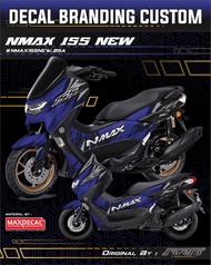 STICKER DECAL BRANDING NMAX 155 NEW FULL BODY LAMINASI BERKUALITAS KEREN BAHAN MAXDECAL / INFLEX CUS