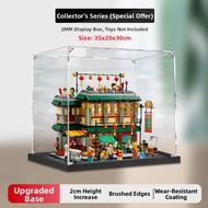 Acrylic Display Case Suitable for Lego 80113 Spring Festival Joyful Tower Block Figure Storage Box T
