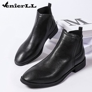 Men's Chelsea Boots Casual Dress Boots Ankle Slip On Boots for Men