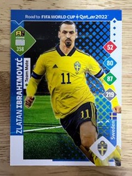 Panini Adrenalyn XL Zlatan Ibrahimovic 足球卡