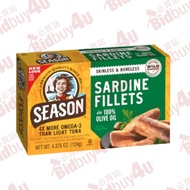 Season Sardines in Pure Olive Oil 橄欖油浸沙甸魚 124g【070303022160】