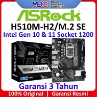 Mobo Asrock H510M-H2/M.2 SE Intel Gen 10 & 11 Socket 1700 - MotherBoard Mother Board Intel LGA 1700
