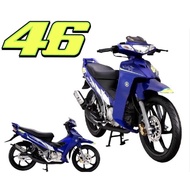 coverset bodyset body set cover set 46 yamaha 125 125z 125zr Y125Z Y125 Y125ZR with sticker