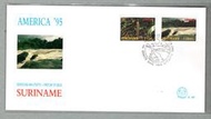 【流動郵幣世界】蘇利南1995年(E-187)自然保護套票首日封