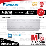 [MTO] Daikin 1.5HP Inverter Aircond Air Conditioner (WIFI) FTKF35A