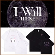 YB3 Red Velvet Bae Ju Hyun Irene I-WILL Unisex Fashion Trend summer T-shirt KPOP Short Sleeve Top BY