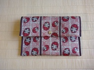 榻榻米邊飾手拿包 吉祥圖案【紅達摩】紅包袋 存摺套 御朱印帳套 日本製 手作