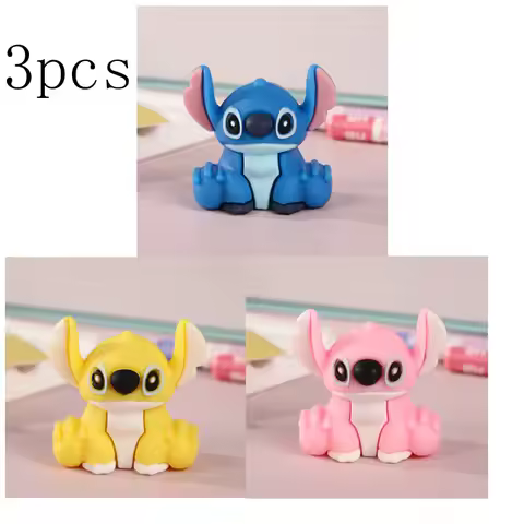 1/3/5/pcs Disney Stitch Pencil Sharpeners - Lilo & Stitch Anime School Supplies, Cute Kids Sharpener