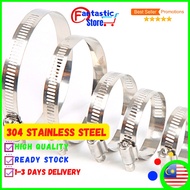 6mm-114mm 1 Pcs Stainless Steel Drive Hose Clamp Tri Clamp Adjustable Fuel Line Pipe Clip Clamp Tube Fastener