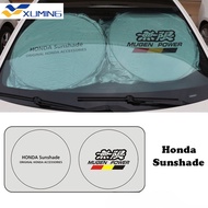 XM-Honda Sun Shade Car Windshield Sunshade UV Protect Cover Civic City VEZEL Accord Odyssey UR-V HR-V CR-V
