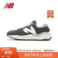 NEW BALANCE NB官方网面运动鞋男鞋女鞋5740系列潮流百搭舒适轻便休闲鞋 深灰色 M5740VL1 41.5(脚长26cm)