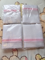 4個全新•粉紅+白色洗衣袋 50*60
