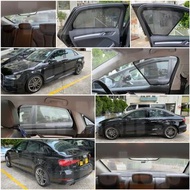 Audi A3 S3 8P 8V的專車專用濾光窗網太陽擋
