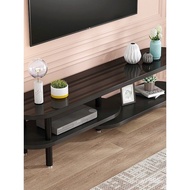 Simple Small TV Cabinet Nordic Living Room Combination Influencer Glass Short Factory Coffee Table S