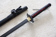 S2600 Anime Ichigo Kurosaki TENSA Zangetsu Zanpakuto Straight Sword 42" W/ Flat Blade