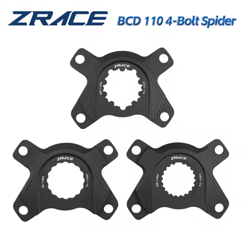 ZRACE UNCHAINED Direct Mount BCD110 4-Bolt Spider for 105 ULTEGRA DURA-ACE Chainring, BCD110 4-Bolt 