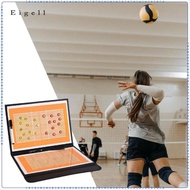 Eigell Colorful Folding Volleyball Coaching Board Magnetic Supply for Volleyball Kids Accessories an