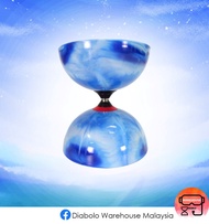 【Sundia Marble Series Diabolo fixed-axle 三铃 火焰旋风铃 扯铃 定轴】Unique design 独特火焰纹理 Chinese yoyo Malaysia R