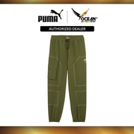 PUMA x X-GIRL Women Cargo Pants WV - Olive Green 62471933